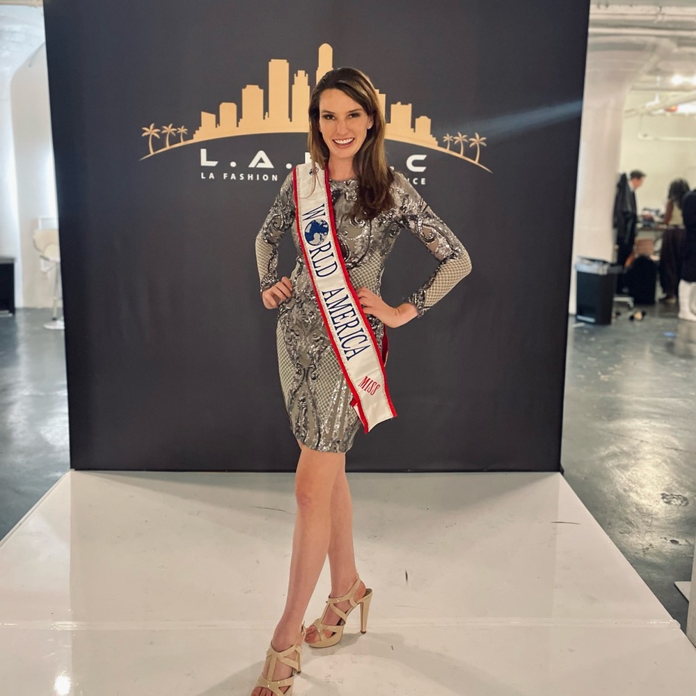 Metallic silver chic dress